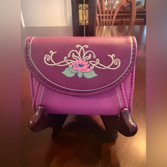 Disney Our Universe The Princess and The Frog Purple and Pink Wallet - Picture 2 of 7